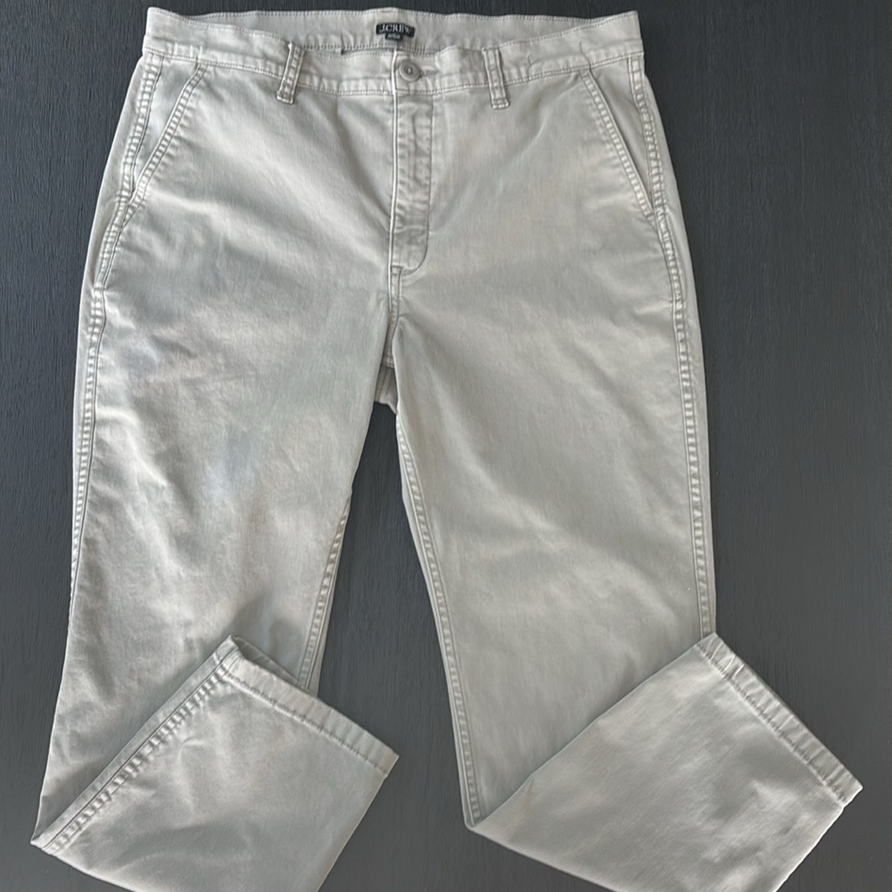 J. Crew Gray Chinos Pants